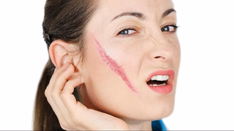 Czy można nakładać makijaż na bliznę?