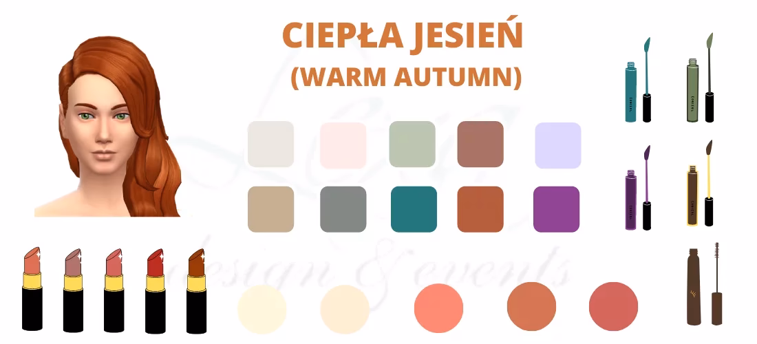 Jakie kolory pasują do ciepłej jesieni?