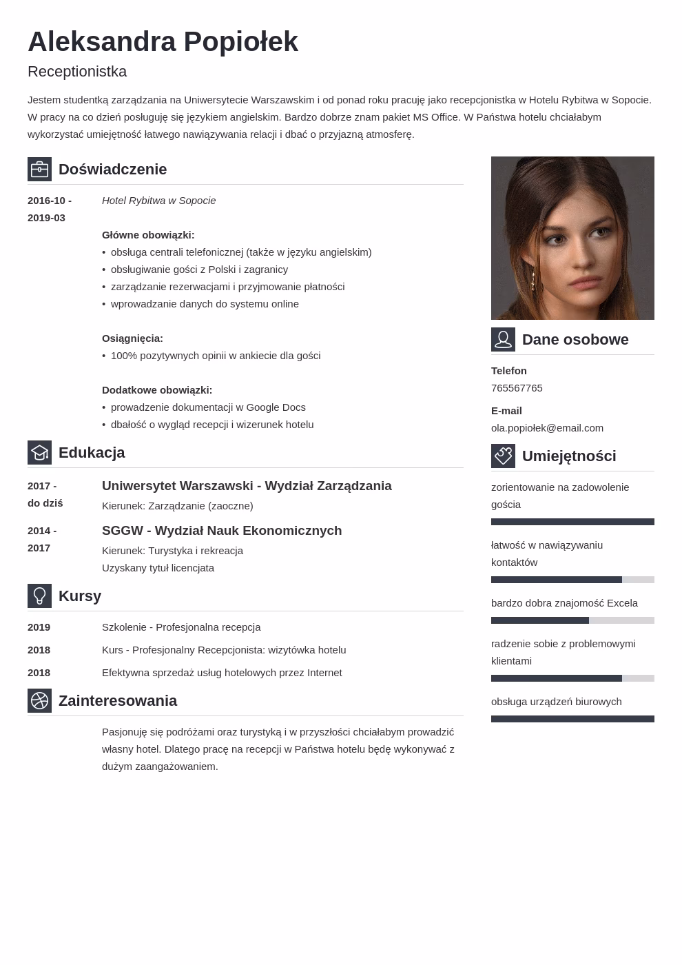 Jakie umiejętności powinna mieć recepcjonistka?