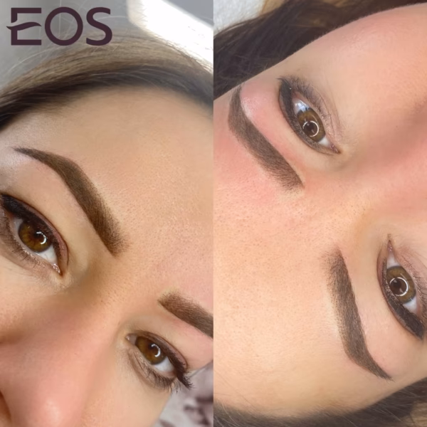 Jak długo utrzymuje się czarny odcień brwi?