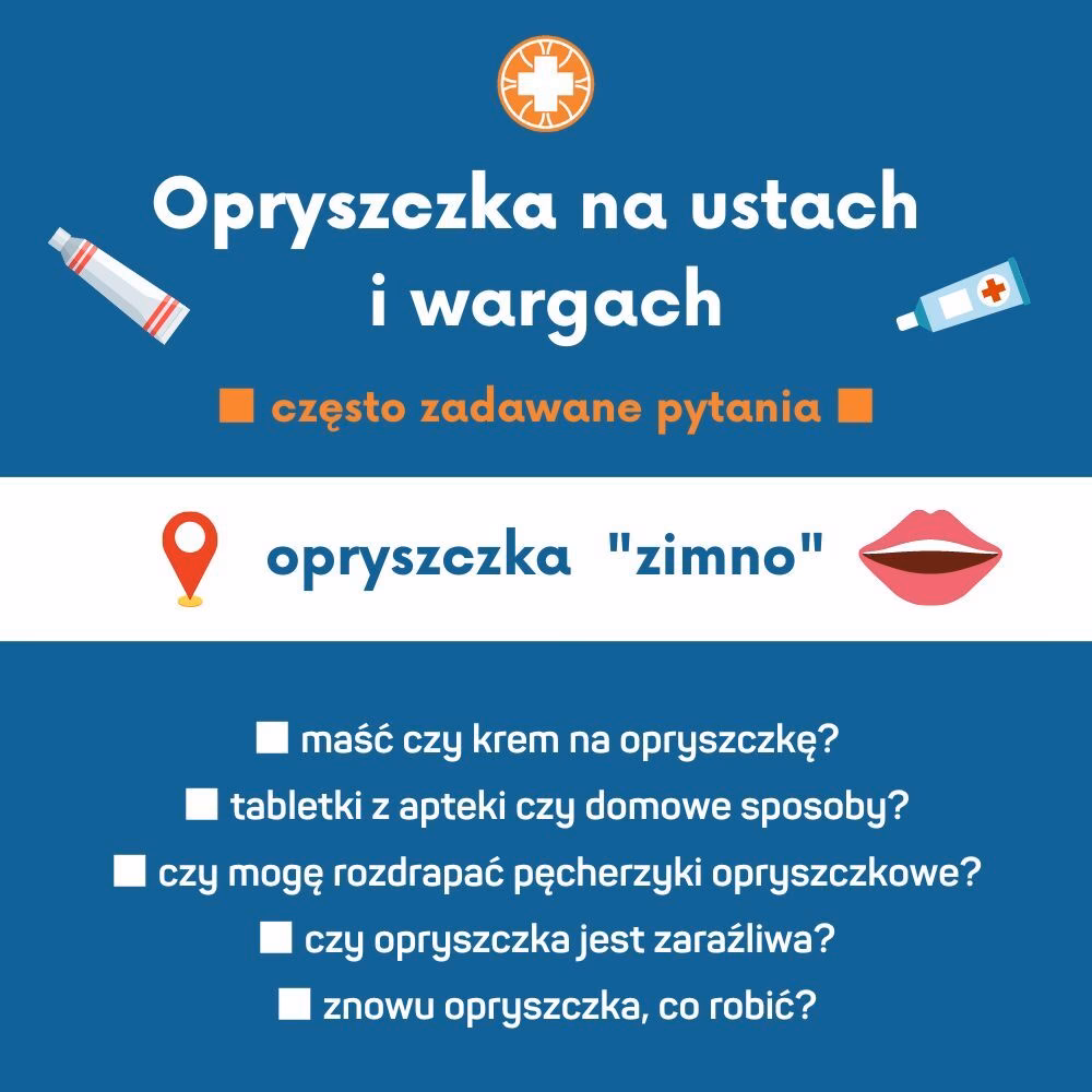 Jakie zabiegi kosmetyczne przy opryszczce?