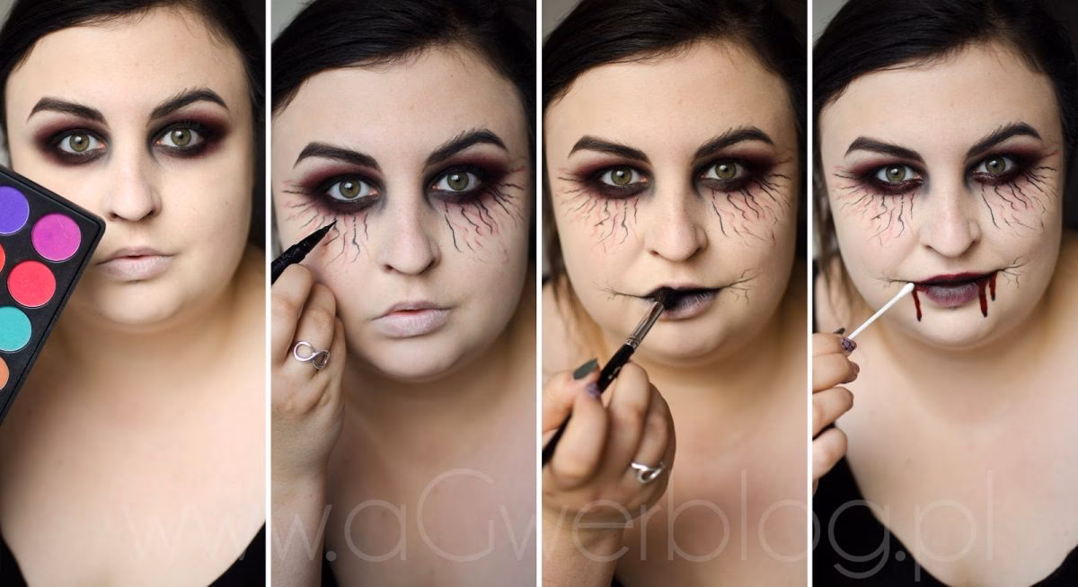 Czy makijaż na Halloween powoduje trądzik?