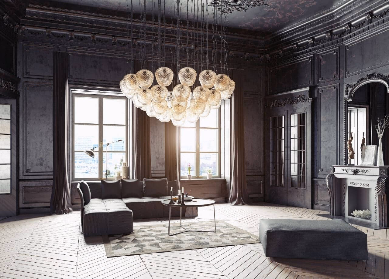 Jaki obraz na czarną ścianę?