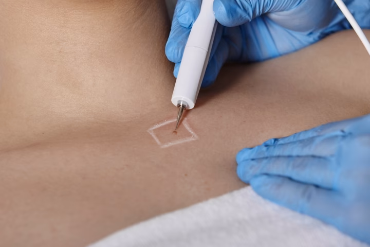 Jak kosmetyczka usuwa prosaki?