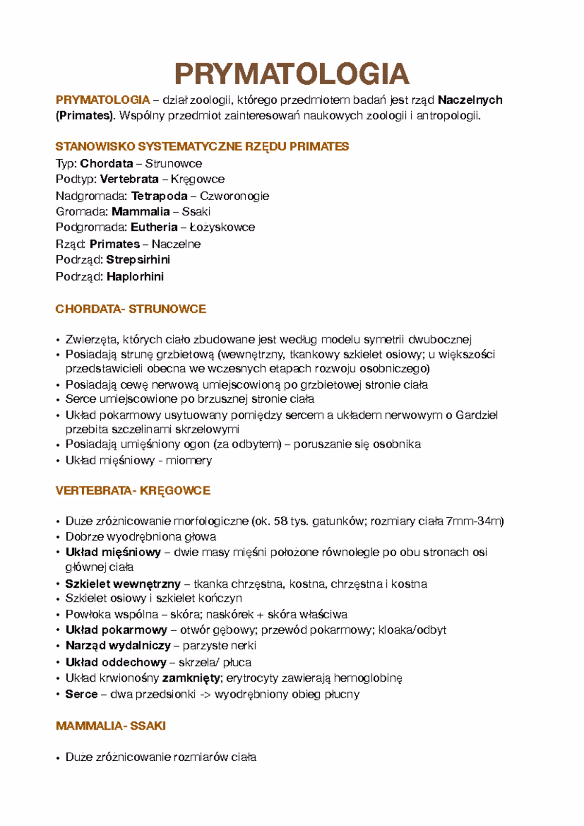 Czy lemury należą do rzędu naczelnych?