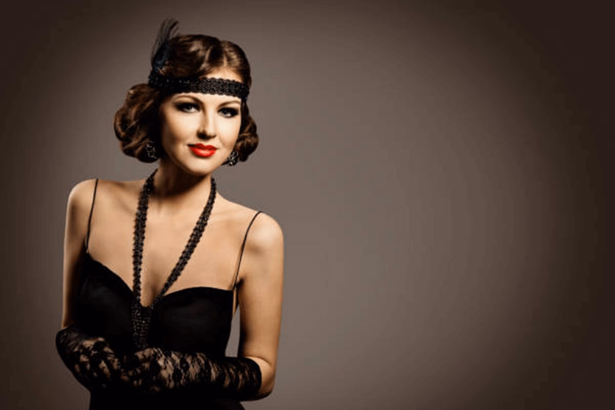 Jaki był typowy makijaż w latach dwudziestych?