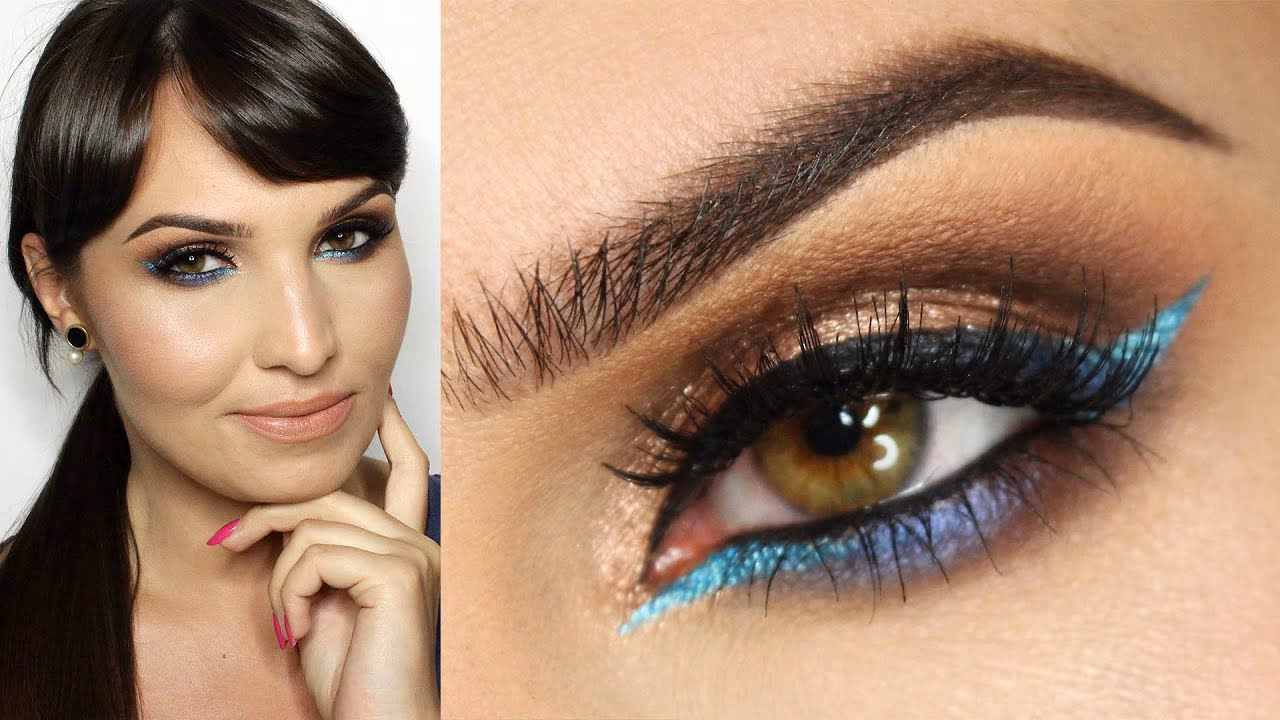 Jaki makijaż do liliowej sukienki?