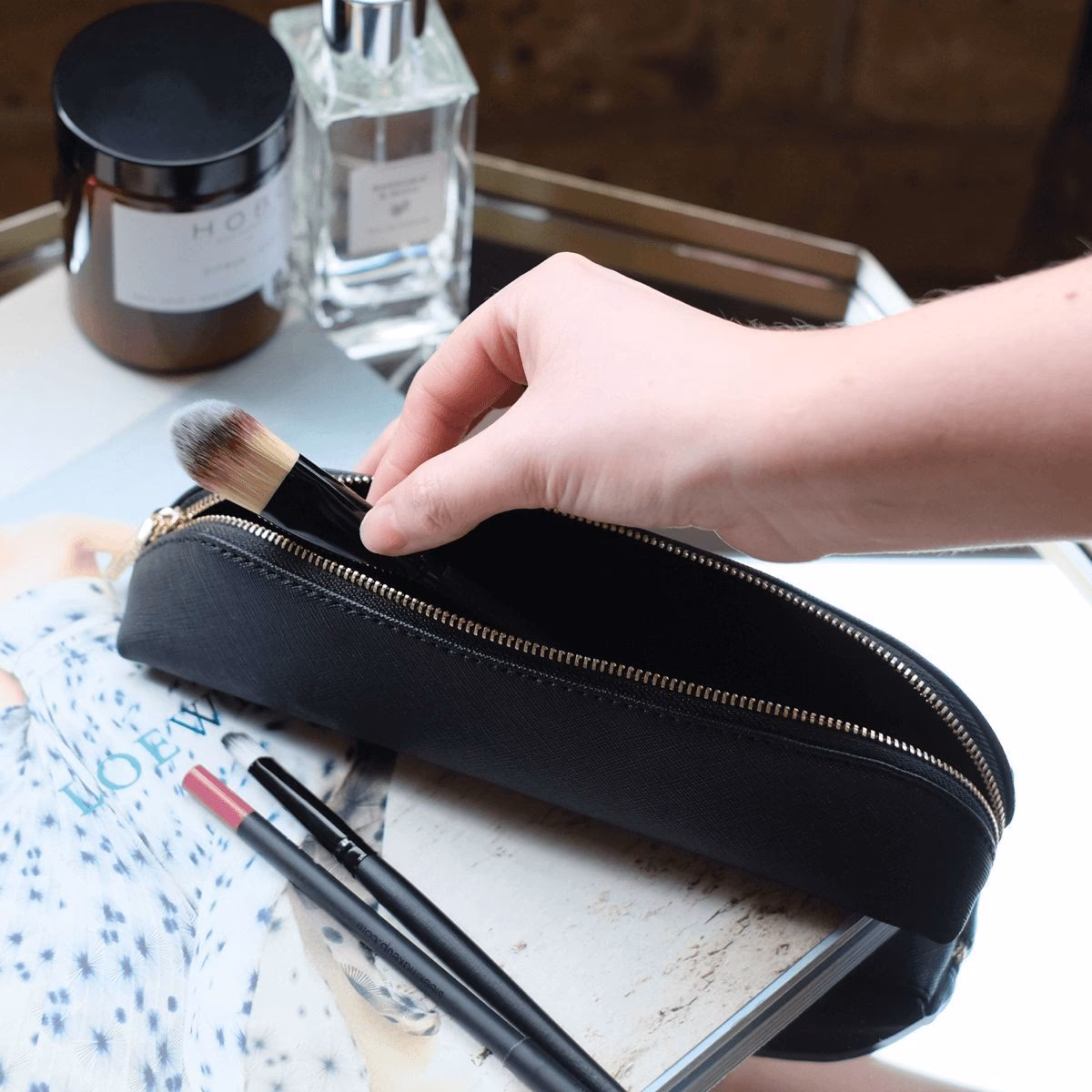 Gdzie trzymać pędzle?