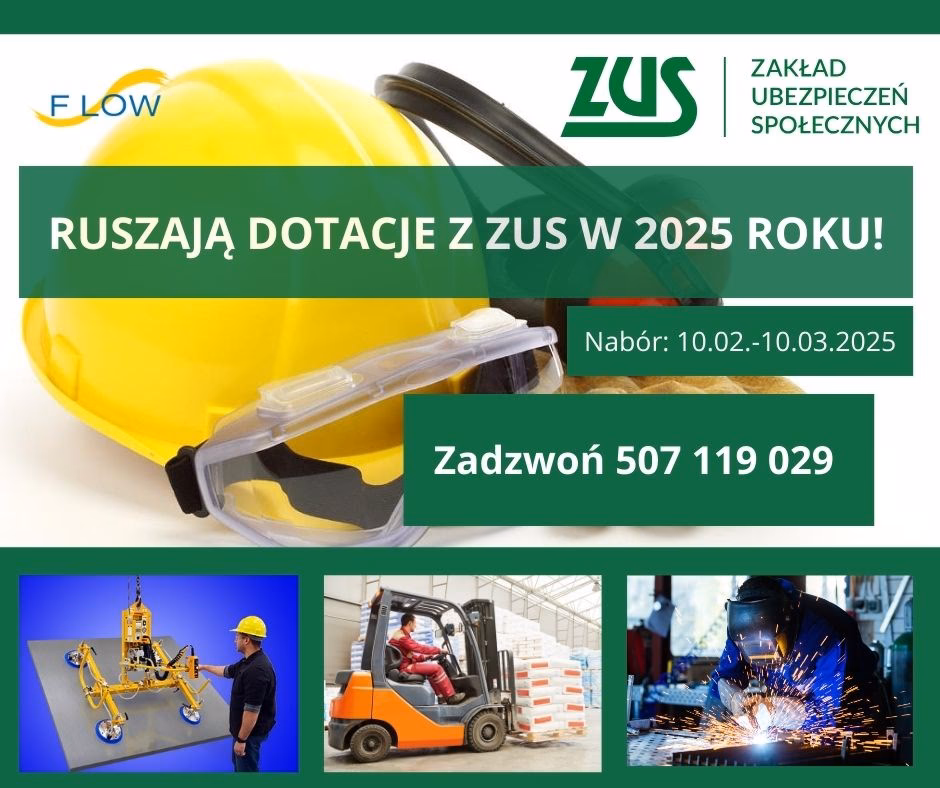 Jakie jest dofinansowanie ZUS na poprawę warunków BHP?