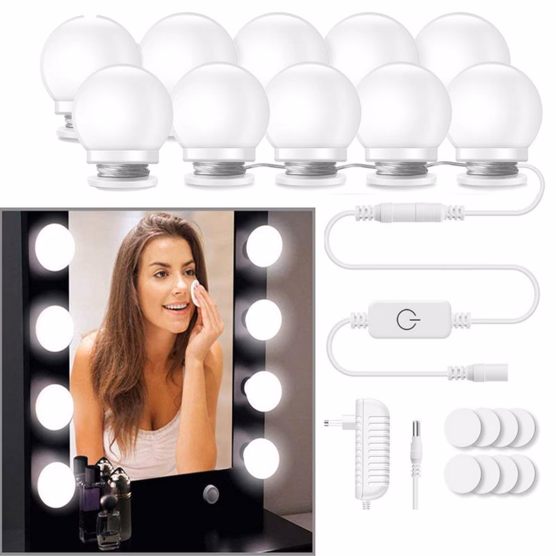 Jak oświetlić lustro do makijażu?