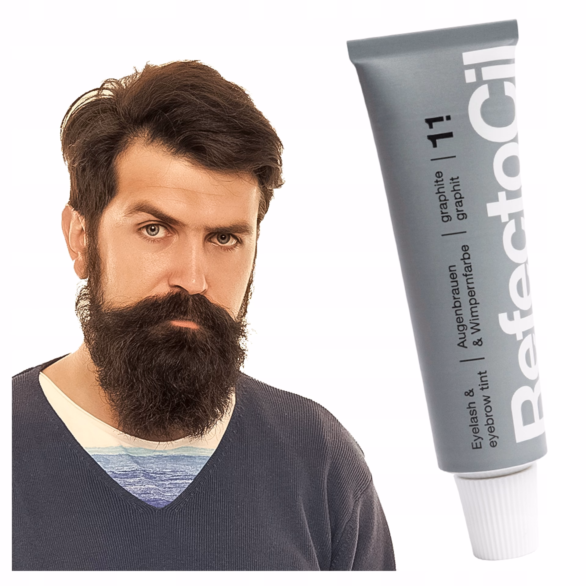 Czym farbować wąsy?