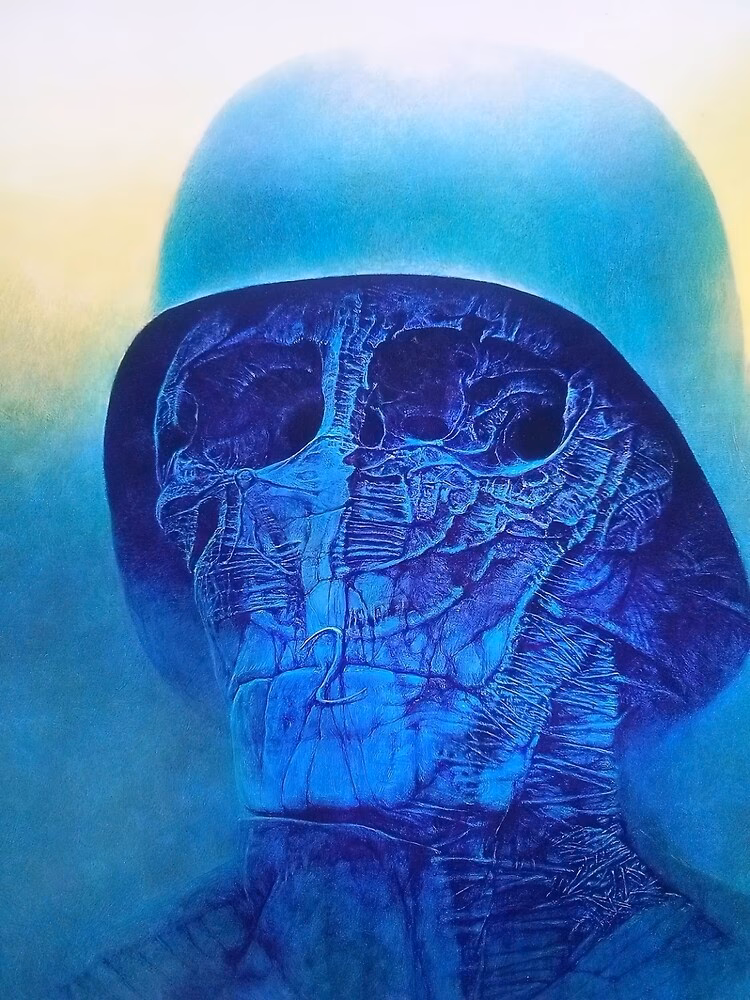 Kto maluje jak Beksiński?