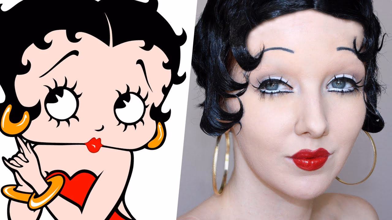 Jakiego koloru są oczy Betty Boop?