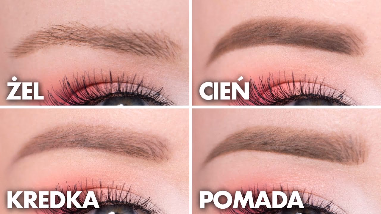Jak malować brwi pomada?