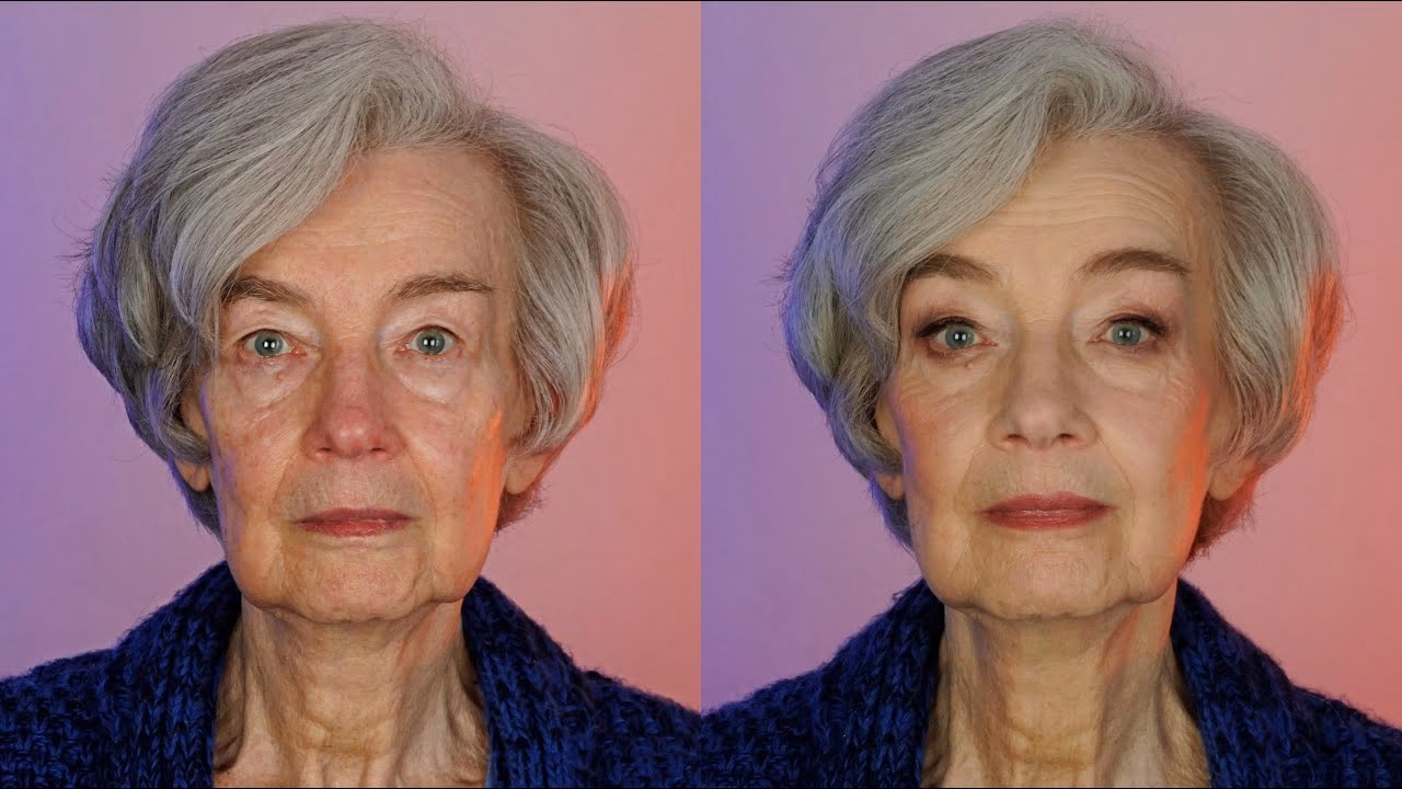 Jak malować oczy po 60 roku życia?