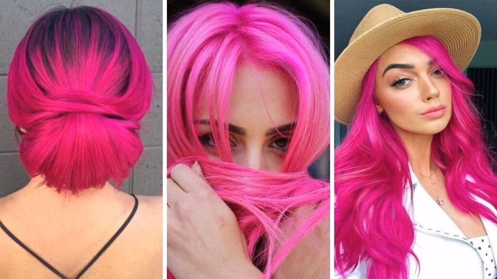 Jaki makijaż pasuje do różowych włosów?