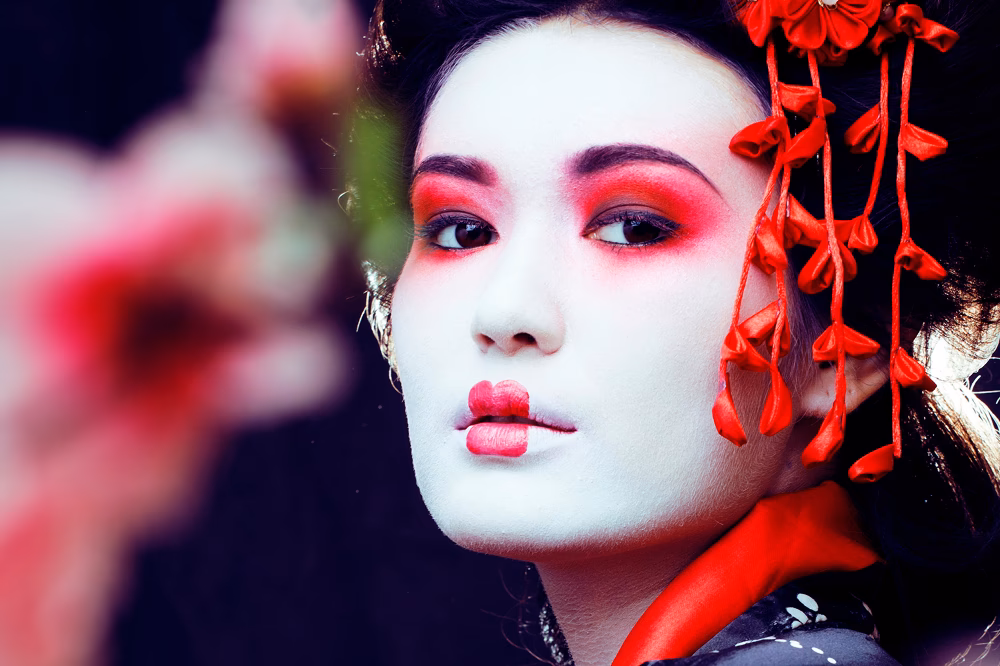 Dlaczego gejsze noszą makijaż?