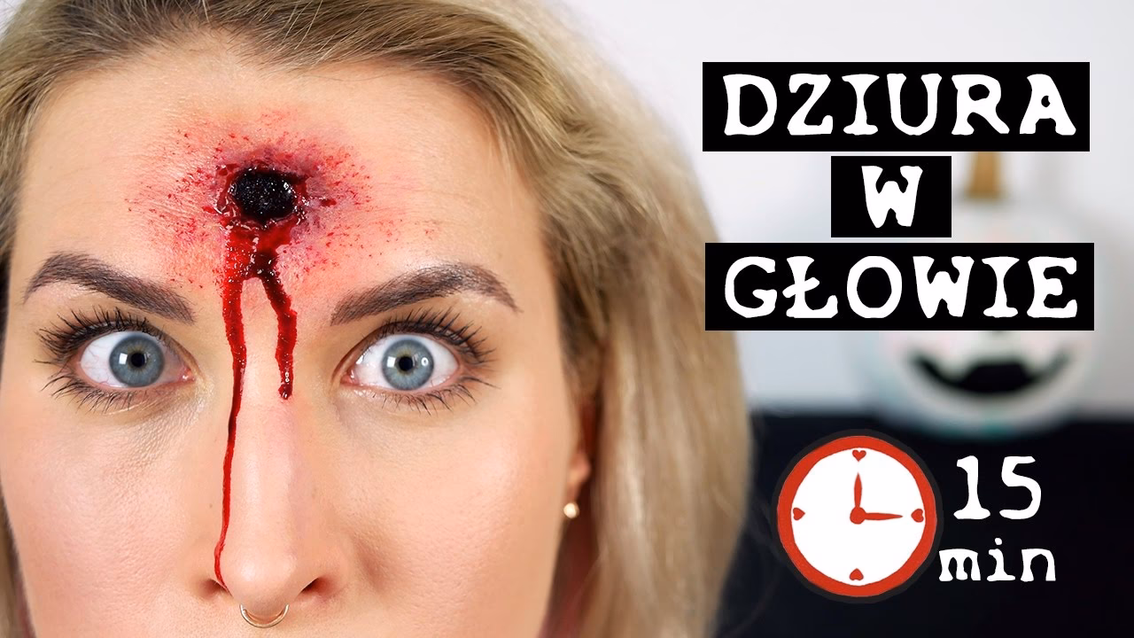 Czy sztuczna rana nadaje się na Halloween?