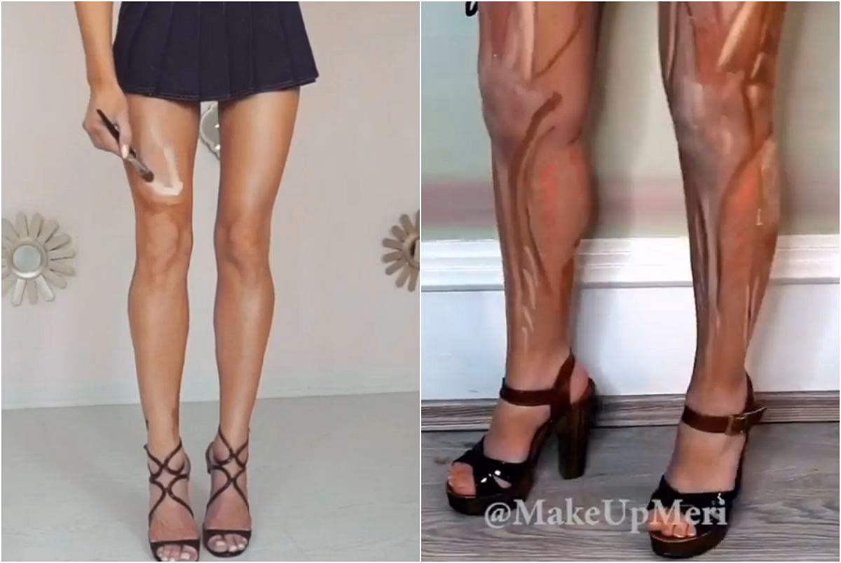 Jak szybko poprawić wygląd nóg?