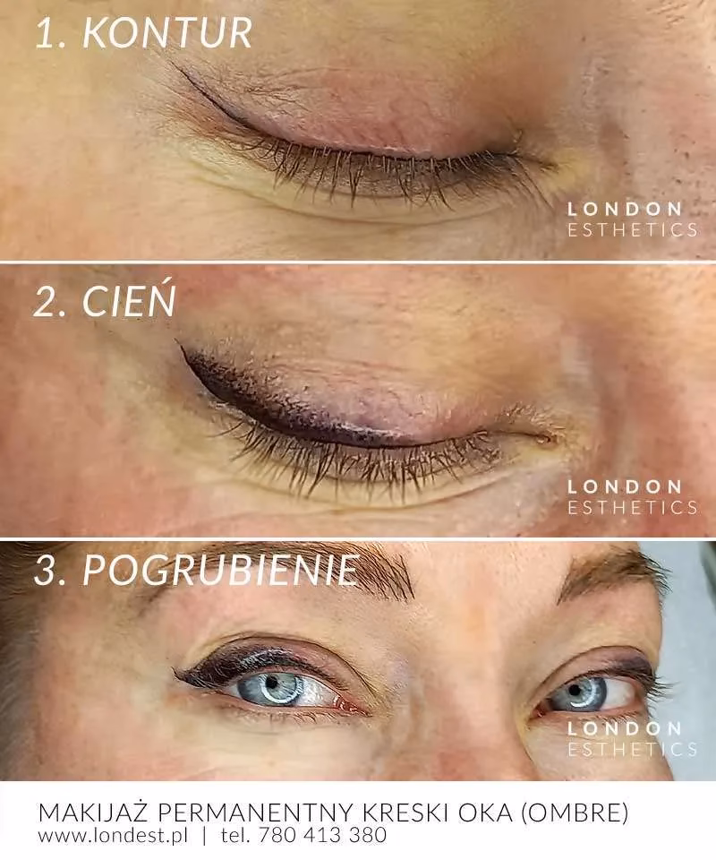 Jak wygląda makijaż permanentny ombre?