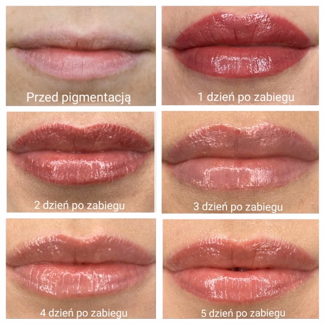 Jaki krem po makijażu permanentnym ust?
