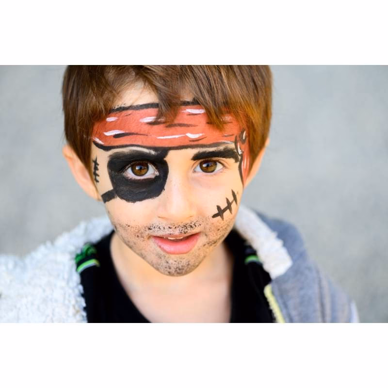 Jak pomalować się na pirata?