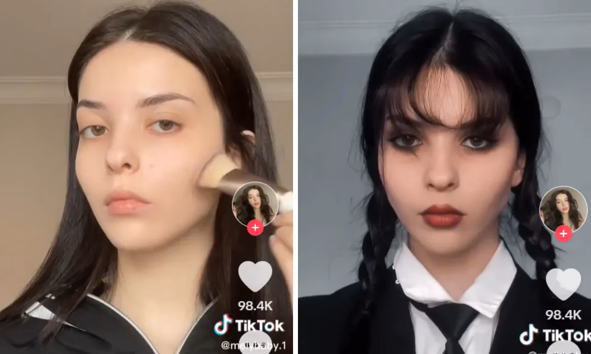 Czym jest makijaż w serialu Rodzina Addamsów Wednesday?