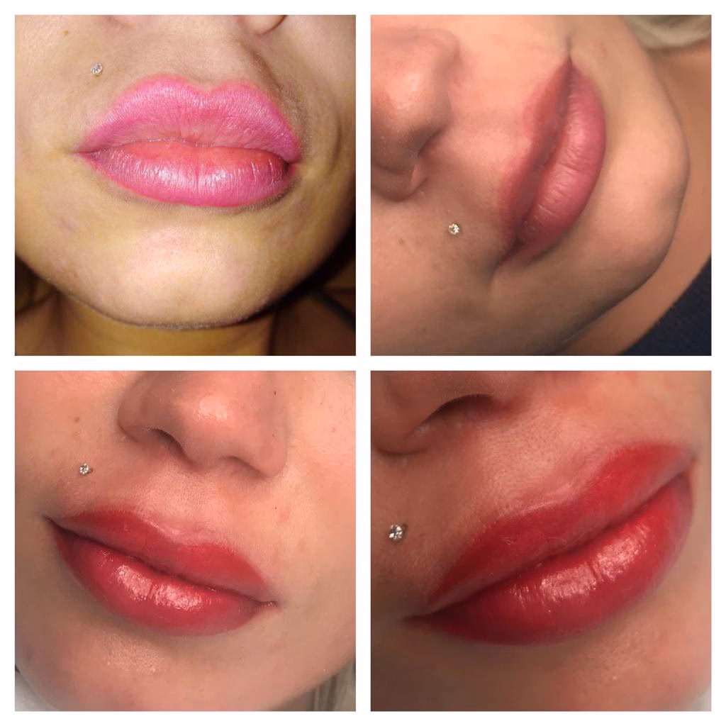 Dlaczego pigment się nie przyjmuje na ustach?