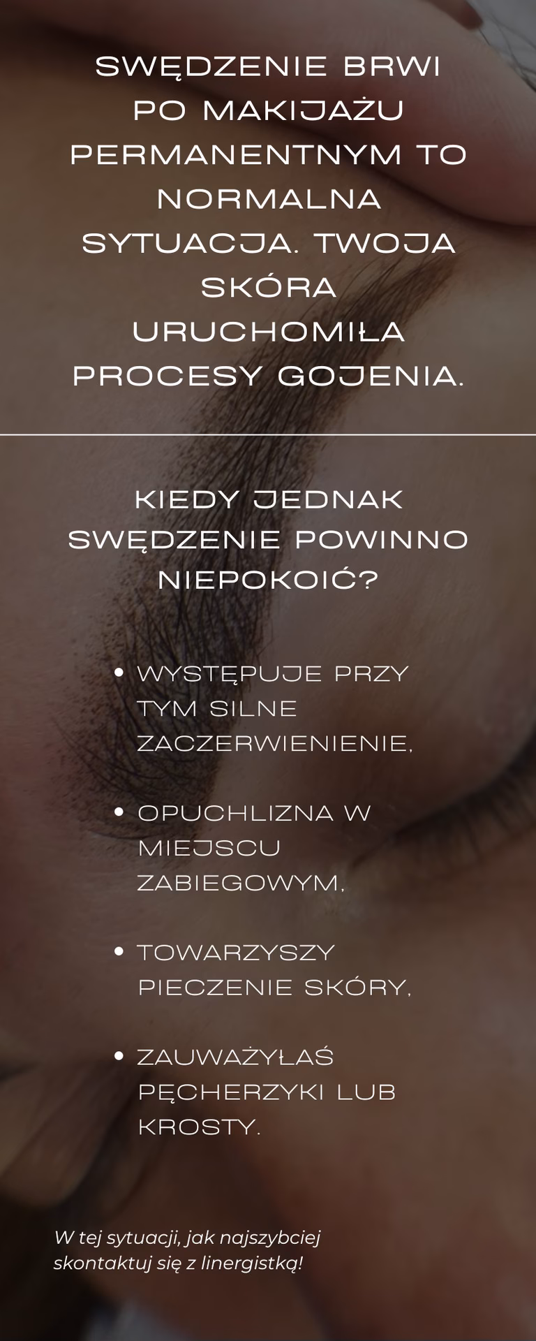 Jak sprawdzić, czy ma się uczulenie na makijaż permanentny?