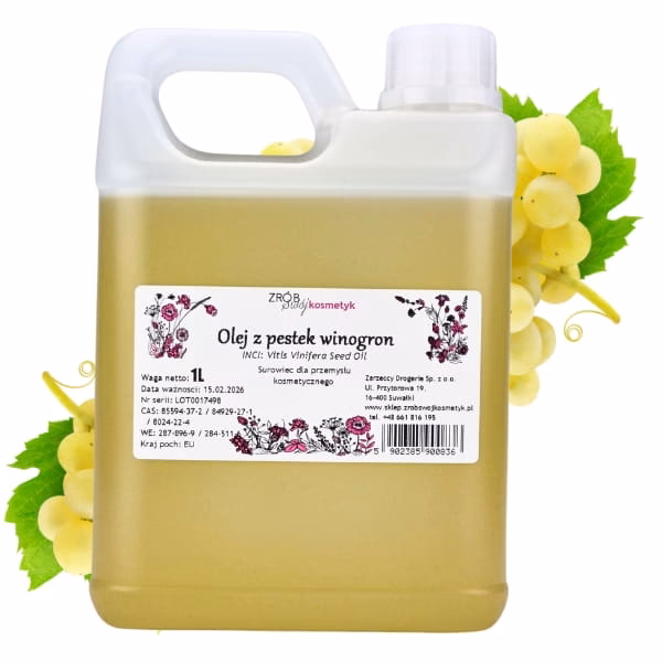 Czy olej z pestek winogron jest dobry na twarz?