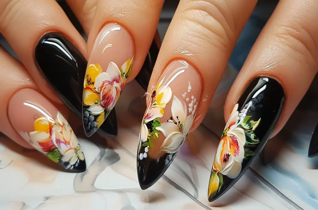 Czy mogę naklejać naklejki na paznokcie akrylowe?