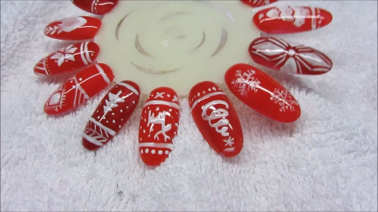 Jakie paznokcie hybrydowe na Święta?