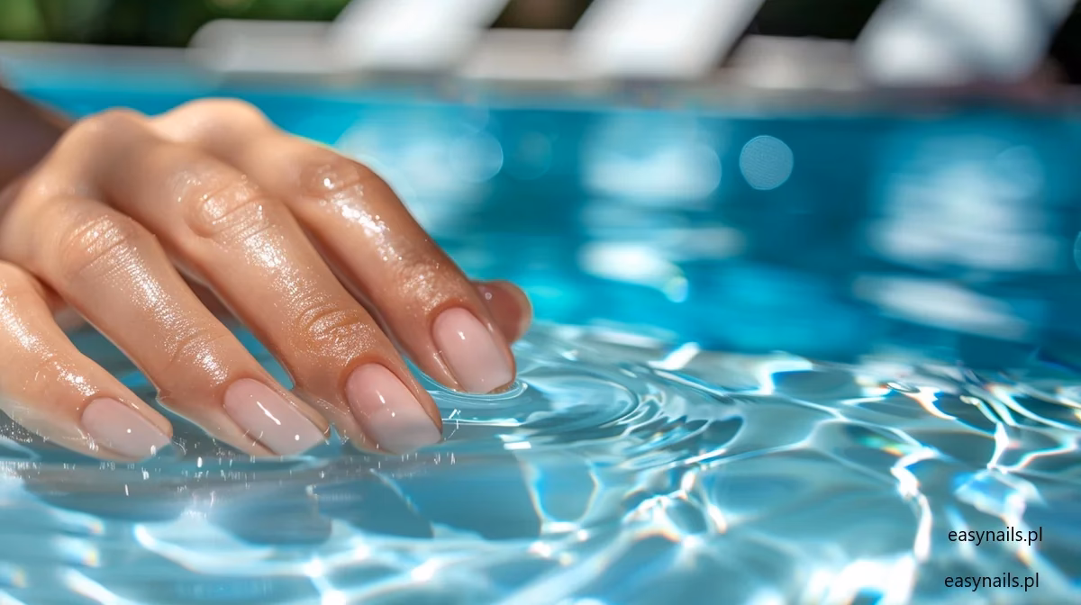 Czy chlor ma wpływ na paznokcie żelowe?