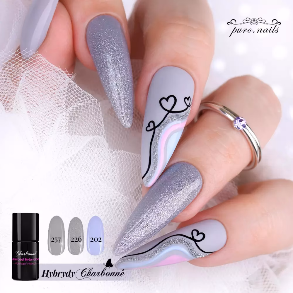 Czy szary jest dobrym kolorem dla paznokci?