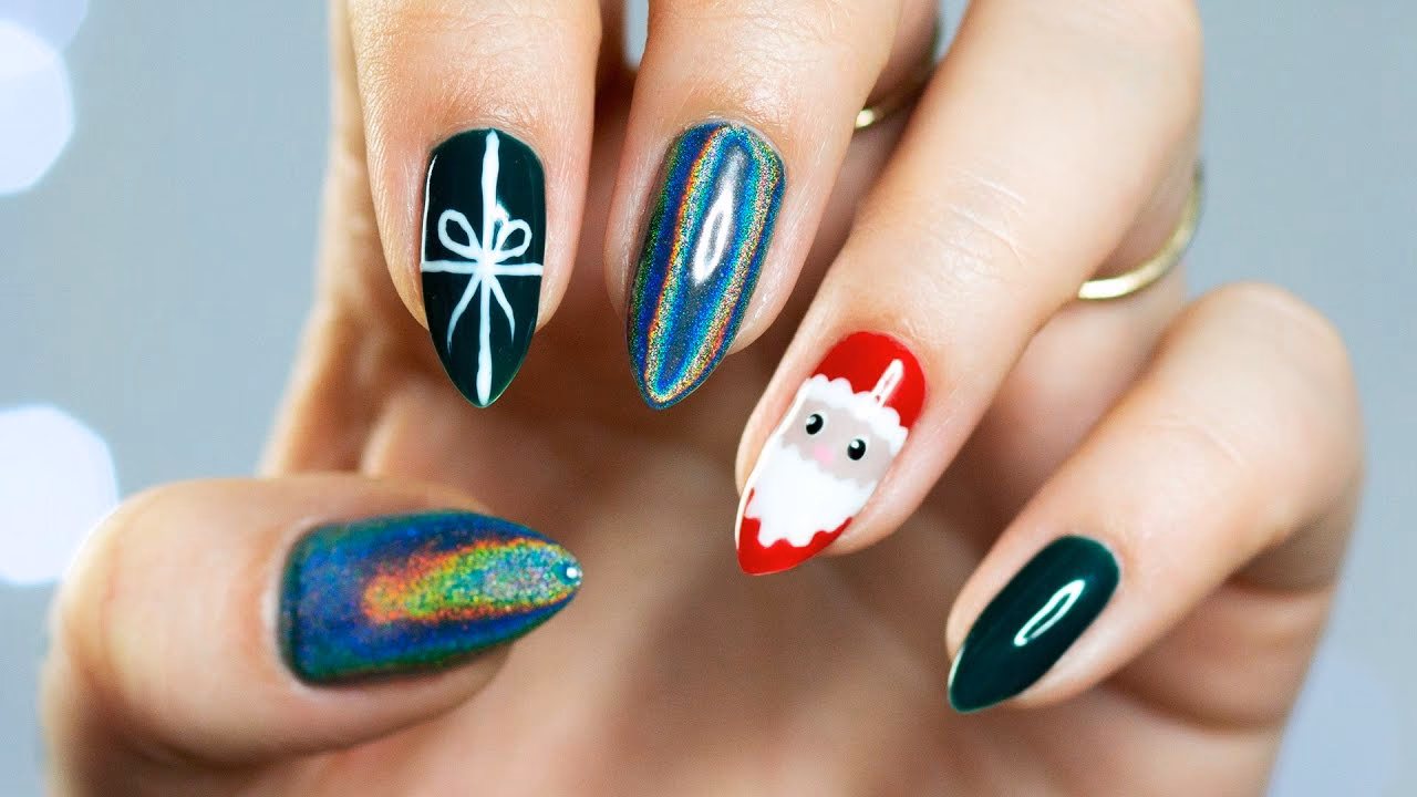 Jakie paznokcie na Mikołajki?