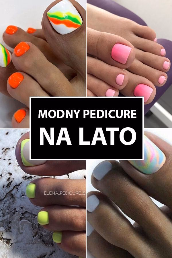 Jaki kolor paznokci wyszczupla stopy?