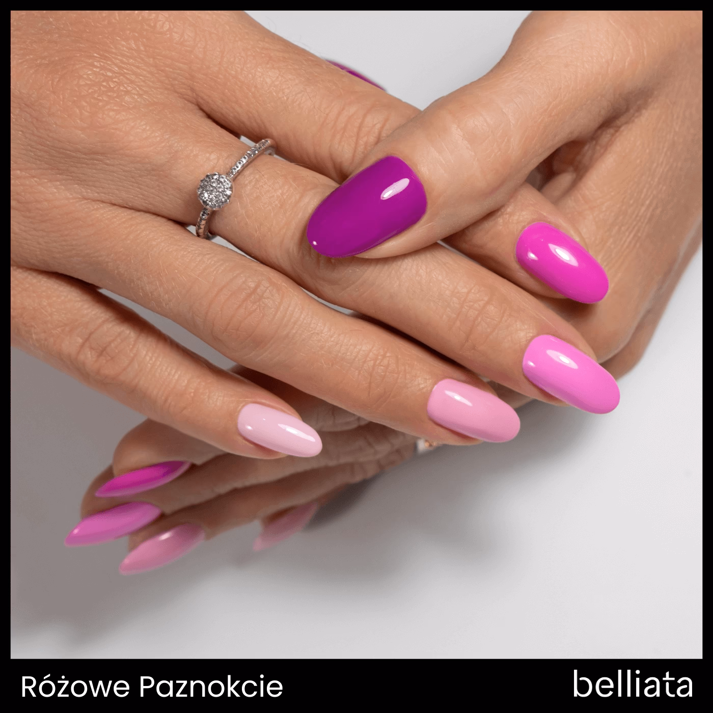 Co pasuje do różowych paznokci?