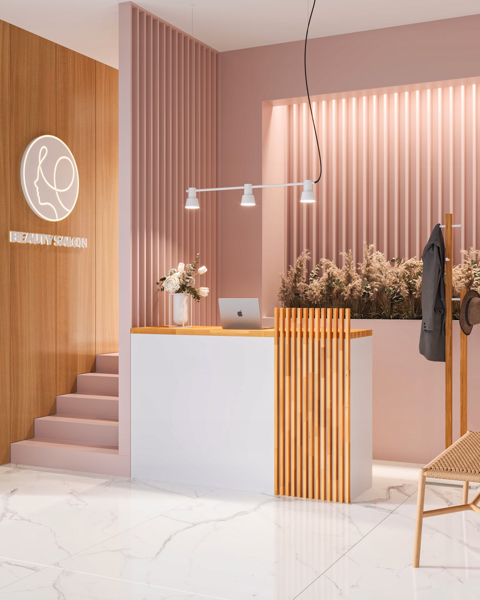 Jaką funkcję pełni recepcja w salonie?