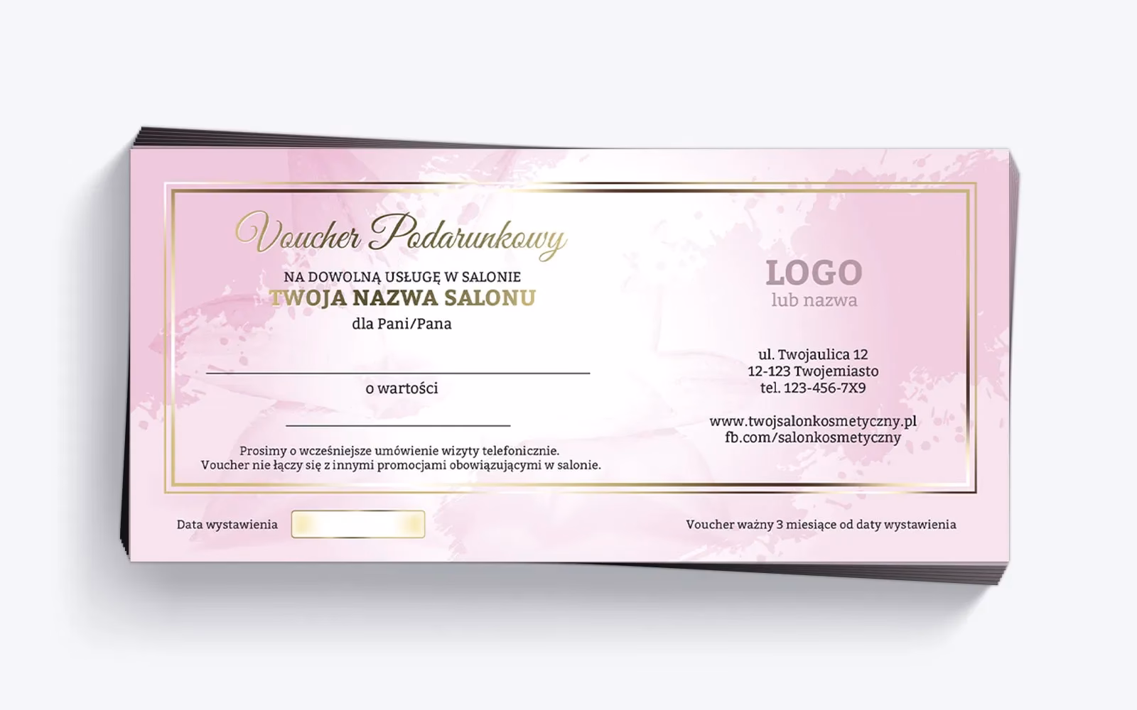 Ile kosztuje projekt vouchera?