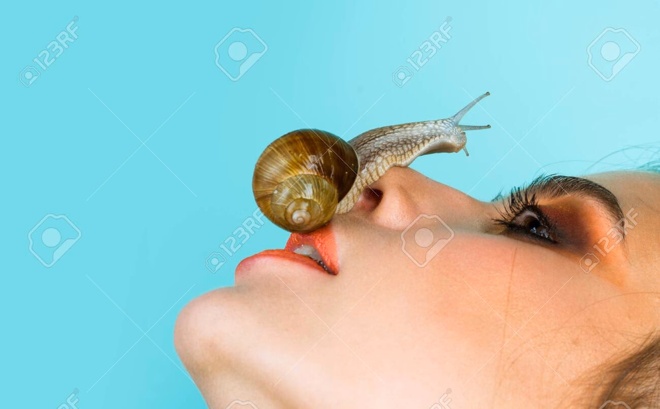 Czy można kłaść ślimaka na twarz?