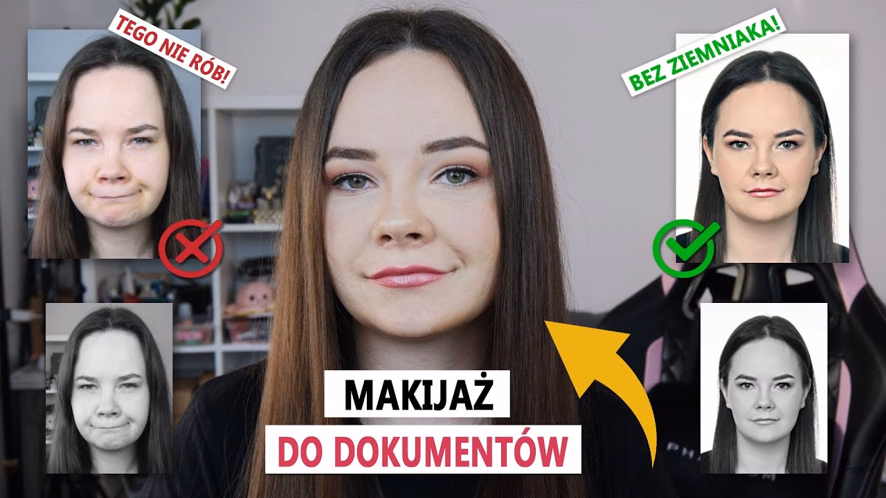 Czy na zdjęciu do paszportu można mieć pomalowane usta?