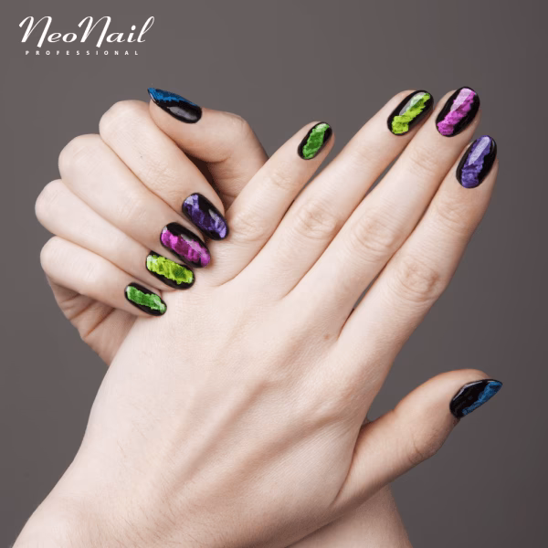 Jak nakładać pyłek do zdobienia paznokci NEONAIL Pearl Effect?