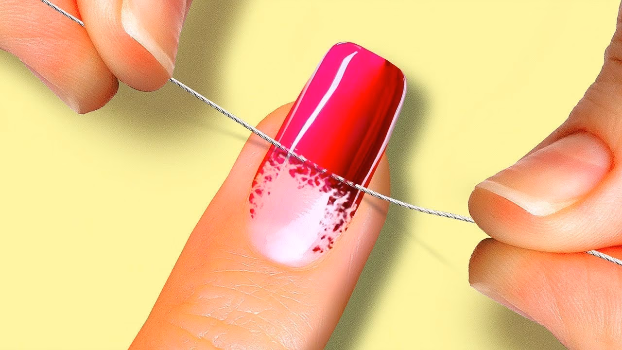 Jak zrobić kropki na paznokciach za pomocą wykałaczki?