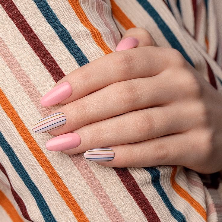 Jak zrobić French z paskami?